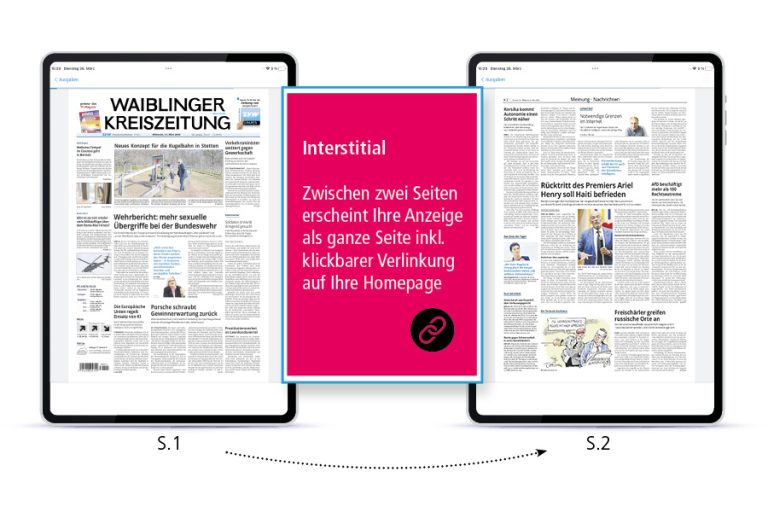 e-PAPER-APP Interstitial