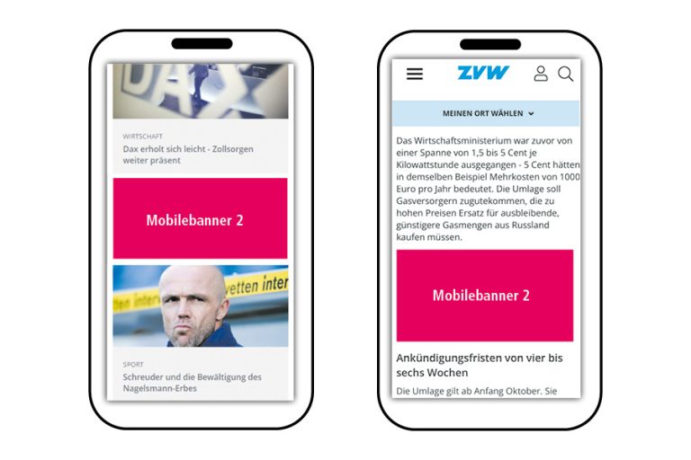 Displays Mobilebanner 2