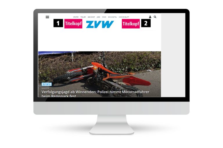 Displays Titelkopf 1 & 2